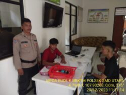 Sambang dan Silaturahmi Kamtibmas Kepada Masyarakat Desa Sirnamulya Kec. Sumedang Utara Kab. 