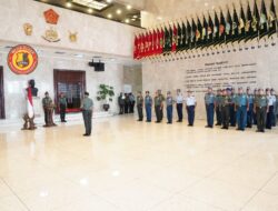Panglima TNI Terima Laporan Korps Kenaikan Pangkat 12 Perwira Tinggi TNI