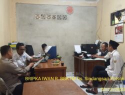 SILAHTURAHMI KAMTIBMAS GUNA MEWUJUDKAN SITUASI KONDUSIP, DIWILAYAH POLSEK SUKASARI KHUSUSNYA DIWILAYAH DESA SINDANGSARI