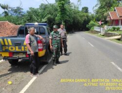 Untuk mencegah terjadinya C3 (Curas,Curat, dan Curanmor) Polsek Tanjungmedar Polres Sumedang melaksanakan KRYD patroli dialogis