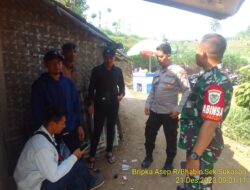 SINERGRITAS TNI POLRI MELAKSANAKAN SAMBANG SILATURAHMI BERSAMA DIWILAYAH DESA GENTENG KEC. SUKASARI KAB. SUMEDANG