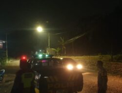 Unit Samapta Polsek Sukasari Tingkatkan Patroli Malam Hari Guna Mencegah Gangguan Kamtibmas