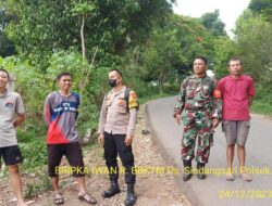 SILAHTURAHMI SINERGRITAS TNI-POLRI GUNA MEWUJUDKAN SITUASI KONDUSIP ,DIWILAYAH HUKUM POLRES SUMEDANG POLSEK SUKASARI