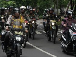 Patroli Gabungan Tiga Pilar Pimpinan Danrem 163/Wirasatya, Dandim 1611/Badung, dan Kapolresta Denpasar Amankan Ibadah Natal