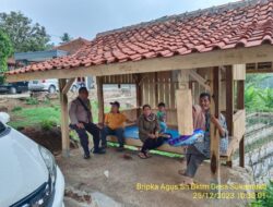Bhabinkamtibmas Desa Sukamukti Polsek Tanjungmedar  laksanakan sambang/silatrahmi kamtibmas