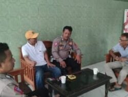 Satlantas Polres Majalengka Gelar Koordinasi dengan Kepala Desa dan Pengelola Pasar Ciborelang untuk Penataan Kawasan Tertib Lalu Lintas (KTL)