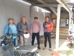 PERSONIL UNIT SAMAPTA POLSEK SUKASARI MENGAJAK WARGA MASYARAKAT AGAR BERPARTISIPASI AKTIF DALAM MENJAGA KAMTIBMAS