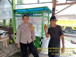 Tingkatkan keamanan, Piket Polsek Tanjungmedar Polres Sumedang laksanakan Patroli Jalan Kaki
