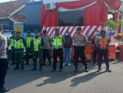 Anggota Koramil 1009/Tomo Kodim 0610/Sumedang DPP Serma Alif Sulkan Melaksanakan kegiatan POS PAM NATARU