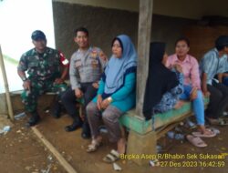 SINERGRITAS TNI POLRI MELAKSANAKAN SAMBANG SILATURAHMI BERSAMA DIWILAYAH DESA GENTENG KEC. SUKASARI KAB. SUMEDANG