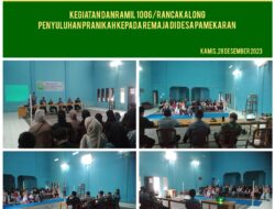 DANRAMIL 1006/Rancakalong Mayor Inf Dedi ruanto melaksanakan pengarahan dan penyuluhan pranikah