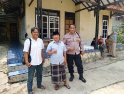 Panit Samapta Polsek Tomo Polres Sumedang Laksanakan “Jumat Curhat” dengan Warga Dusun Seupang Desa Tomo Kecamatan Tomo