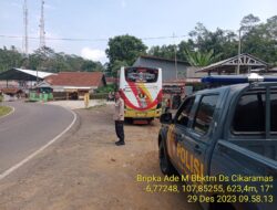 Polsek Tanjungmedar Polres Sumedang melaksanakan KRYD siang hari antisipasi gangguan kamtibmas