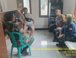 Aiptu Iwan Kurniawan Bhabinkamtibmas Polsek Tanjungmedar Polres Sumedang laksanakan anjangsana