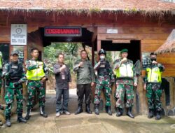 Kodim 0610/Sumedang melaksanakan patroli keamanan ke obyek wisata ynag berada diwilayah Tanjungsari dan wilayah Jatinangor Kabupaten Sumedang, Sabtu( 29/12/2023)