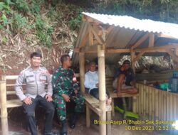 SINERGRITAS TNI POLRI MELAKSANAKAN SAMBANG SILATURAHMI BERSAMA DIWILAYAH DESA GENTENG KEC. SUKASARI KAB. SUMEDANG