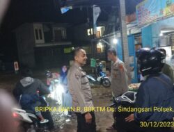 Jaga Situasi Kamtibmas Jelang Pemilu, Anggota Polsek Sukasari Rutin Laksanakan Patroli KRYD Blue Light / Malam Hari di Wilayah Kecamatan Sukasari 