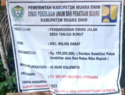 Pembangunan Drainase Di Desa Tanjung Bunut Di Duga Asal Jadi