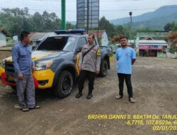Polsek Tanjungmedar Polres Sumedang melaksanakan KRYD patroli dialogis