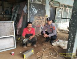 PERSONIL UNIT SAMAPTA POLSEK SUKASARI MENGAJAK WARGA MASYARAKAT AGAR BERPARTISIPASI AKTIF DALAM MENJAGA KAMTIBMAS