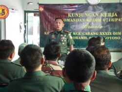 Kunjungan Kerja Dandim Pati Hari Ke-2 Di Koramil Gunungwungkal, Margoyoso Dan Trangkil