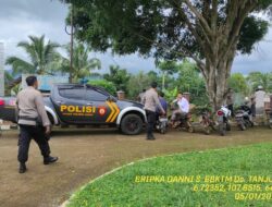 Jaga Kamtibmas, Polsek Tanjungmedar Polres Sumedang Polda Jabar melaksanakan KRYD siang hari
