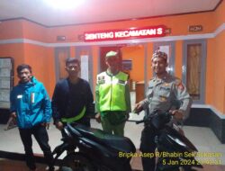 SILAHTURAHMI KAMTIBMAS GUNA MEWUJUDKAN SITUASI KONDUSIP, DIWILAYAH HUKUM POLRES SUMEDANG POLSEK SUKASARI KHUSUSNYA DIWILAYAH DESA GENTENG