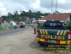 Untuk mencegah terjadinya C3 (Curas,Curat, dan Curanmor) Polsek Tanjungmedar Polres Sumedang Polda Jabar melaksanakan KRYD siang hari
