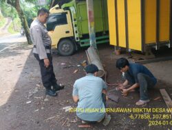 Bhabinkamtibmas Polsek Tanjungmedar Polres Sumedang laksanakan sambang/silatrahmi Kamtibmas