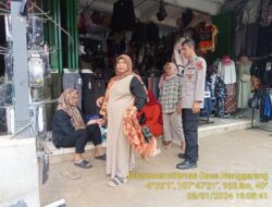 Kanit Bhabinkamtibmas polsek Sukasari Melaksanakan Giat Sambang Dan Silaturahmi Kepada warga yang ada di desa Binaannya