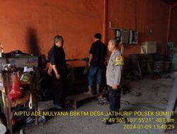 Kegiatan Sambang & Silaturahmi Kamtibmas AIPTU Ade Mulyana kepada Warga masyarakat binaan di Desa Jatihurip Kec. Sumedang Utara