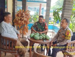 SILAHTURAHMI SINERGRITAS TNI-POLRI GUNA MEWUJUDKAN SITUASI KONDUSIP ,DIWILAYAH HUKUM POLRES SUMEDANG POLSEK SUKASARI