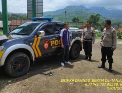 Jaga Kamtibmas tetap kondusif, Polsek Tanjungmedar Polres Sumedang melaksanakan KRYD siang hari