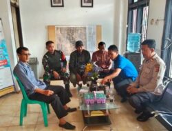 Kapolsek Tanjungmedar IPTU HAJID ABDULAH, SH melaksanakan Kegiatan Jumat Curhat