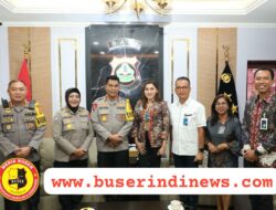 Datangi Mapolda Bali, CEO BNI Regional Bali-Nusra Beraudensi dengan Kapolda Bali