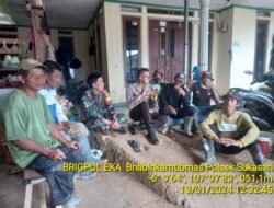 SINEGRITAS TNI POLRI LAKSANAKAN PATROLI BERSAMA DIWILAYAH KEC SUKASARI KAB SUMEDANG