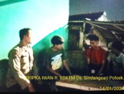 Anggota Jaga Polsek Sukasari Laksanakan Patroli Blue Light Guna Mencegah Gangguan Kamtibmas