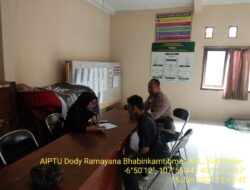 AIPTU Dody Ramayana, S.Sos.,M.M. Melaksanakan Sambang dan Silaturahmi Kepada Warga Binaan Kelurahan Kota Kaler Kecamatan Sumedang Utara