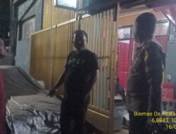 Anggota Jaga Unit Samapta Polsek Sukasari Laksanakan Patroli Blue Light Guna Mencegah Gangguan Kamtibmas