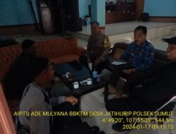 Kegiatan Sambang & Silaturahmi Kamtibmas AIPTU Ade Mulyana kepada Warga masyarakat binaan di Desa Jatihurip Kec. Sumedang Utara 