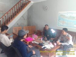 SINERGRITAS TNI POLRI MELAKSANAKAN SAMBANG SILATURAHMI BERSAMA DIWILAYAH DESA GENTENG KEC. SUKASARI KAB. SUMEDANG