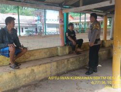 Bhabinkamtibmas Polsek Tanjungmedar Polres Sumedang laksanakan sambang/silatrahmi Kamtibmas 