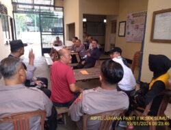 ANEV Minggu Ke2 di Bulan Januari 2024 oleh KOMPOL AWAM MUHAMMAD RIZAL, S.A.B., Kepada Anggota Polsek Sumedang Utara