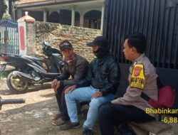 Bhabinkamtibmas Desa Sukasari Melaksanakan Giat Sambang Dan Silaturahmi Kepada Pengemudi Pangkalan dan warga Binaan