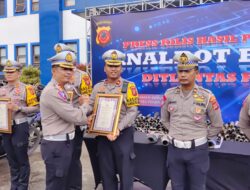 Satlantas Polresta Bandung Raih Penghargaan