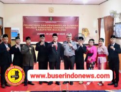 Kakanwil Kemenkumham Bali Lantik dan Ambil Sumpah 9 Orang MPD Buleleng Periode 2024 – 2027