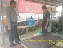 Bhabinkamtibmas Polsek Tanjungmedar Polres Sumedang laksanakan sambang Kamtibmas di akhir pekan
