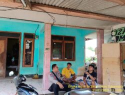 Bripka Agus Sukmana Bktm Desa Sukamukti melaksanakan sambang/silatrahmi Kamtibmas dan dumas keliling dalam rangka Quick Wins PRESISI