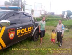 Untuk mencegah terjadinya kriminalitas, Polsek Tanjungmedar Polres Sumedang melaksanakan KRYD siang hari