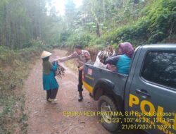 Jaga Situasi Kamtibmas Jelang Pemilu, Anggota Unit Samapta Polsek Sukasari Rutin Laksanakan Patroli KRYD Siang